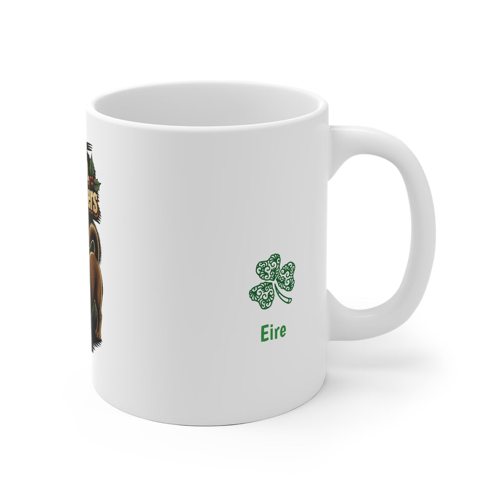 Nollaig Shona Ya Feckers Christmas Ceramic Mug